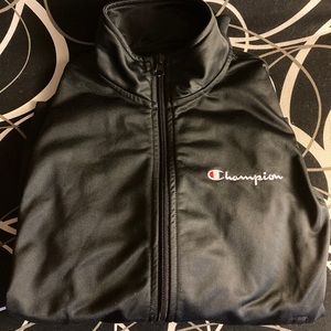 Champion black zip up